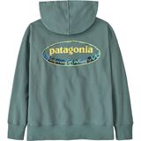 '95 Oval Logo Tropiclimb: Blue Sage