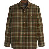Olive/Rust Plaid