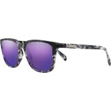 Matte Ice Tortoise/Polarized Purple Mirror