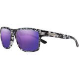 Matte Ice Tortoise/Polarized Purple Mirror