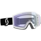 Team White/Black W/ Illuminator Blue Chrome Lens