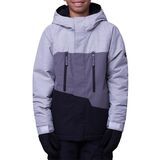 White Heather Colorblock