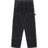 Stonewashed Black Denim