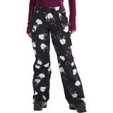 TNF Black Winter Flowers Print