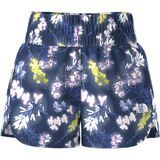 Estate Blue Florescent Floral Print