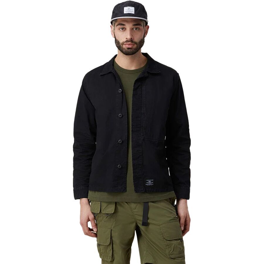 Contrast Shirt Jacket - Men's