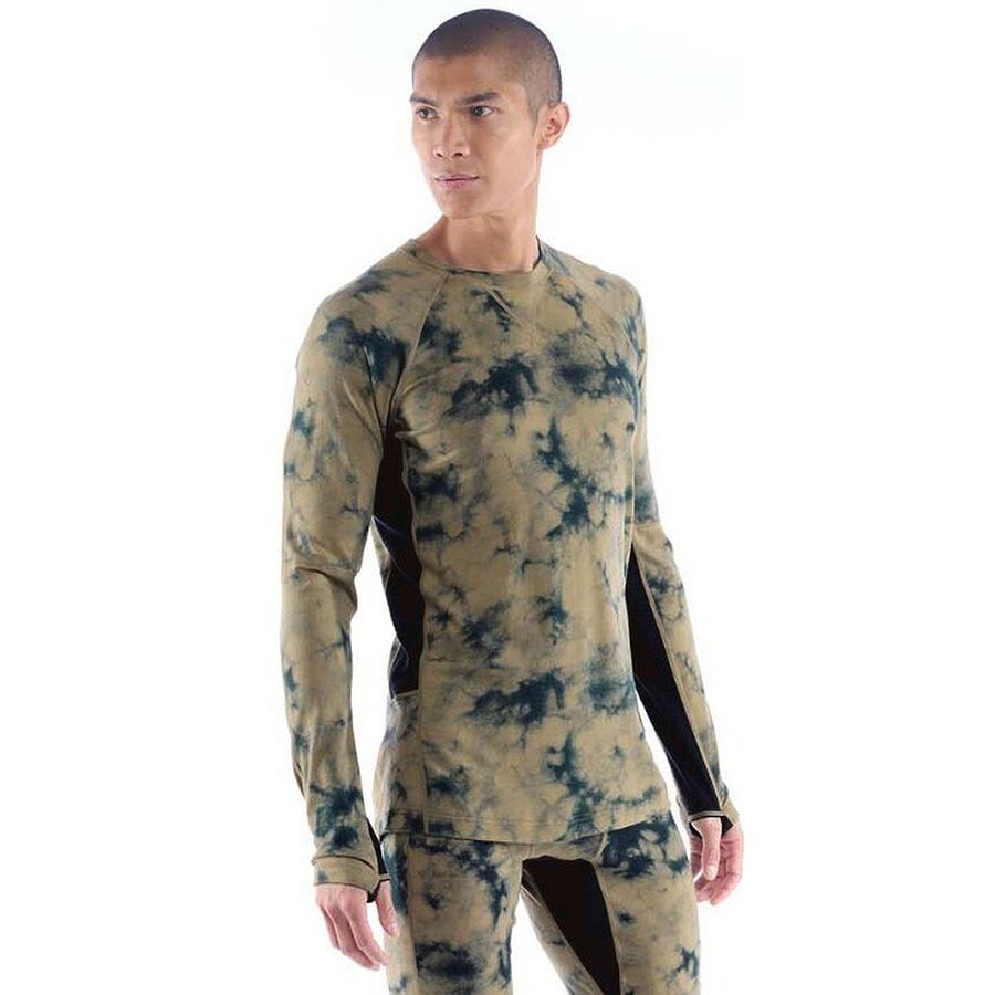 Flatiron 185 Tie Dye Long-Sleeve Crew Top - Men's
