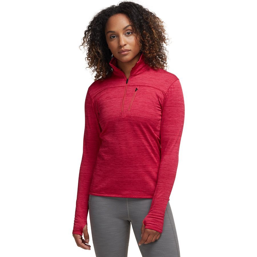 Grid 1/4-Zip Fleece - Women's