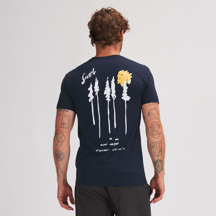 Seattle Tree Graphic T-Shirt - Men's