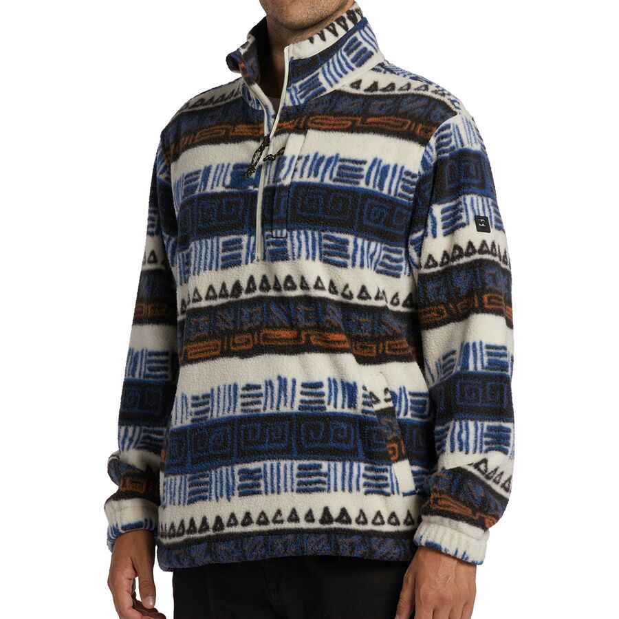 A/Div Boundary Half-Zip Mock Neck Fleece Jacket - Men's