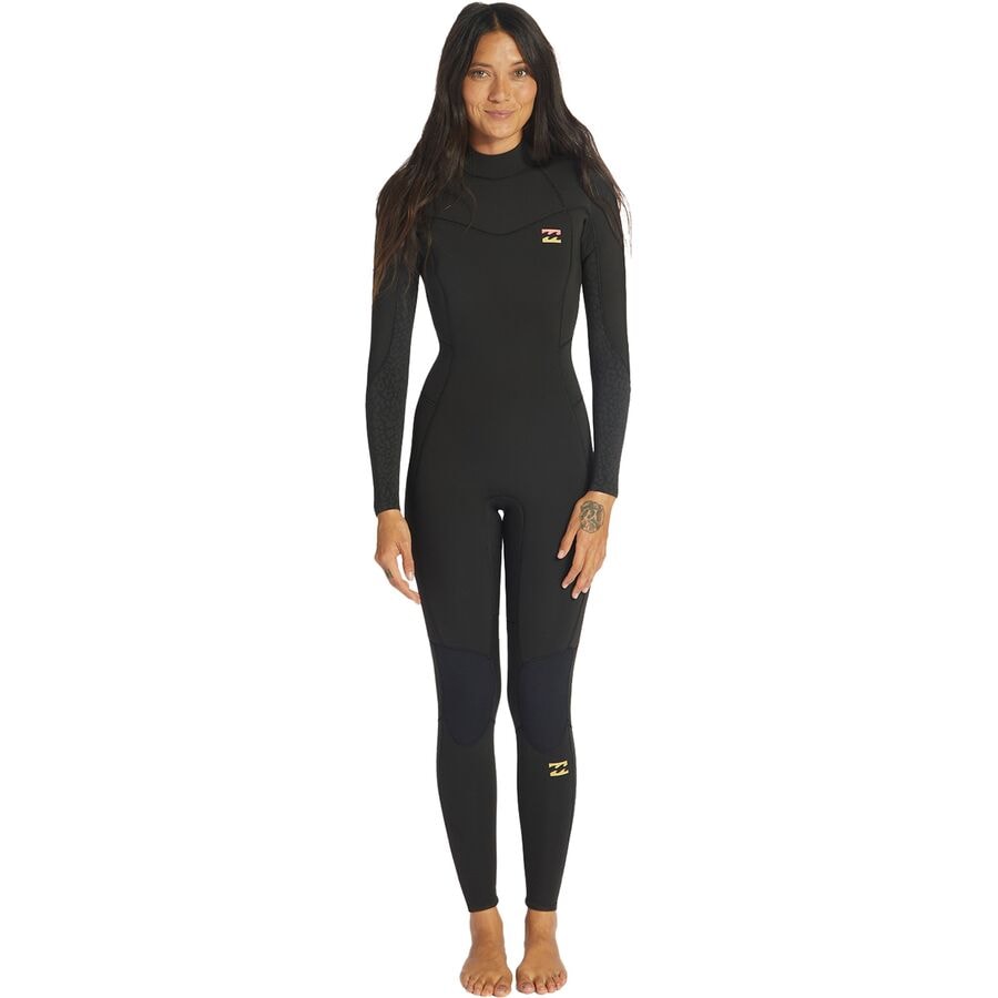 3/2 Synergy Back-Zip Flatlock Fullsuit Wetsuit - Women's