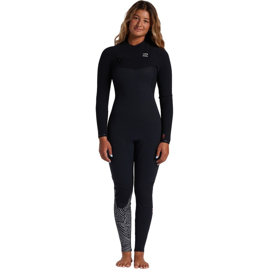 4/3mm W Furnace Comp Chest-Zip Full Wetsuit - Women's