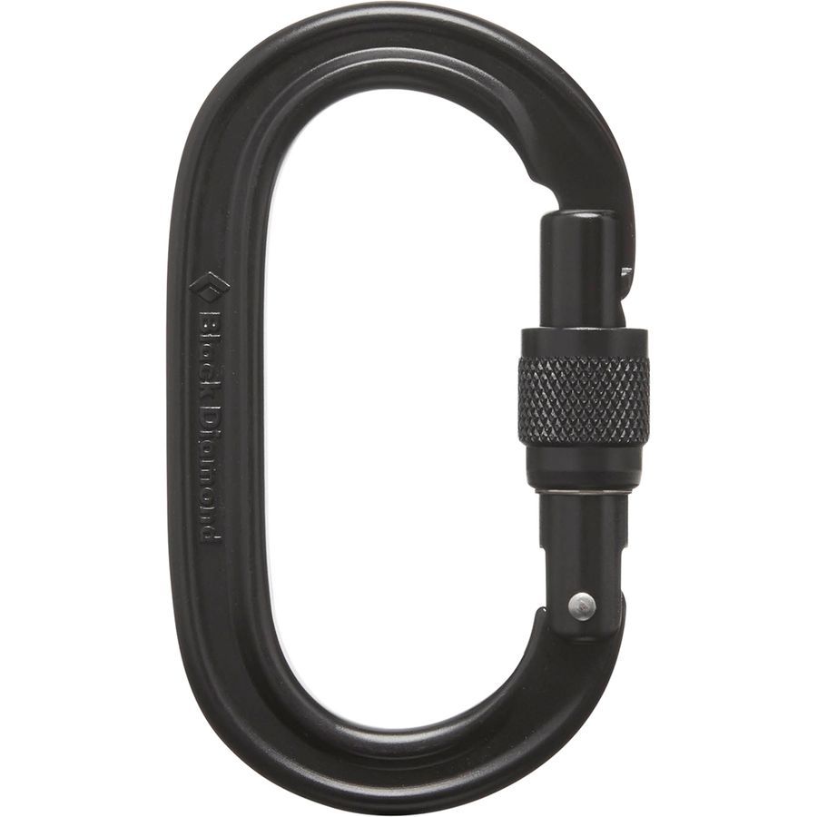 Oval Screwgate Carabiner