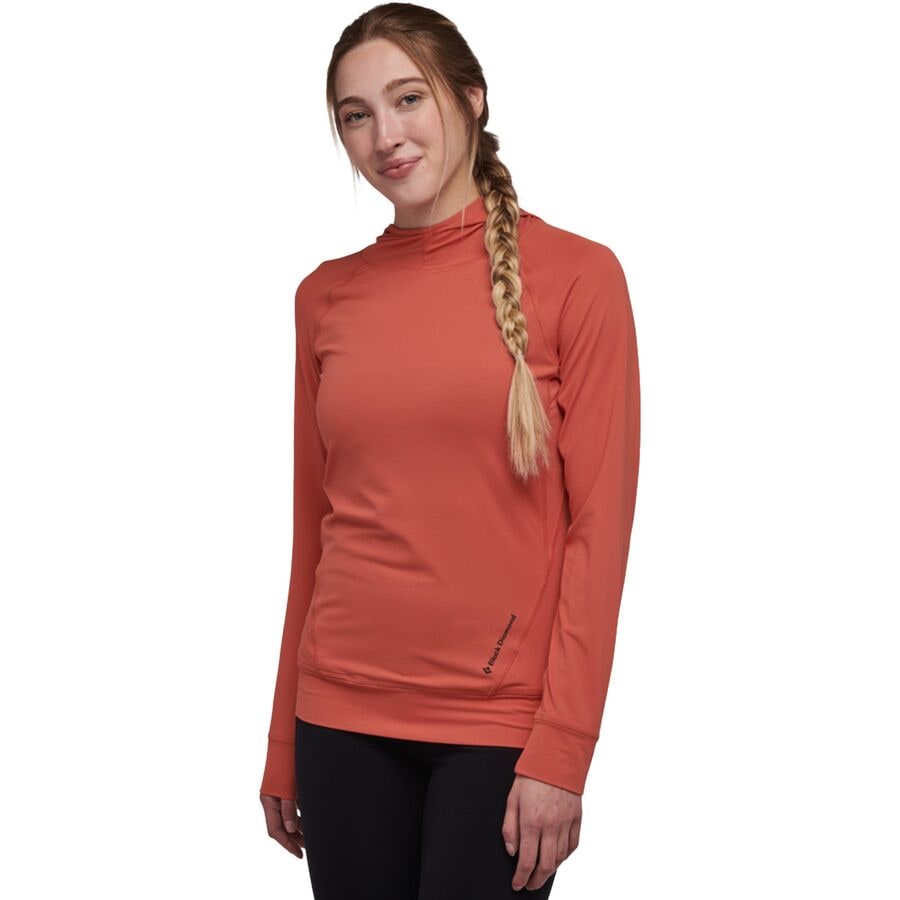 Alpenglow Hooded Long-Sleeve Shirt - Women's