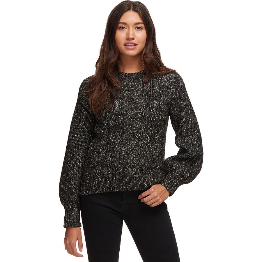 Cable Knit Bell Sleeve Sweater - Women's-Past Season
