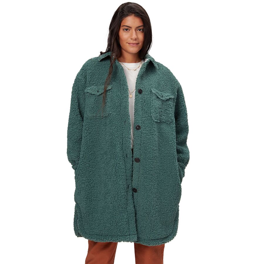 Oversized Sherpa Jacket - Past Season - Women's