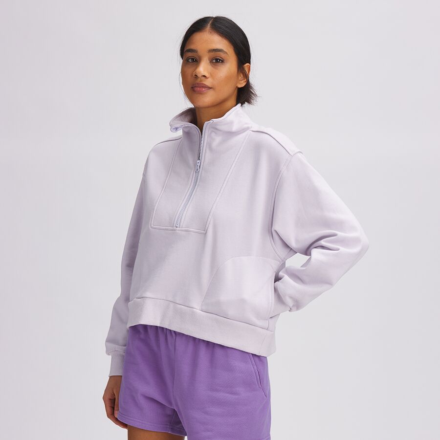 French Terry 1/2-Zip Pullover - Women's