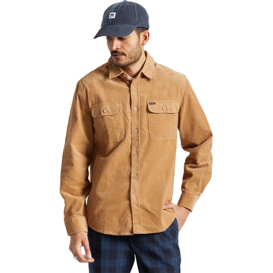Bowery Corduroy Long-Sleeve Flannel Shirt - Men's