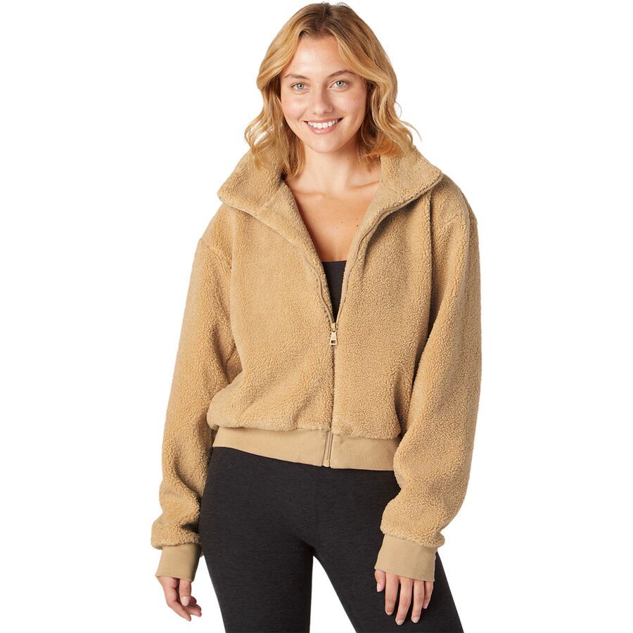 Brave The Elements Sherpa Bomber Jacket - Women's