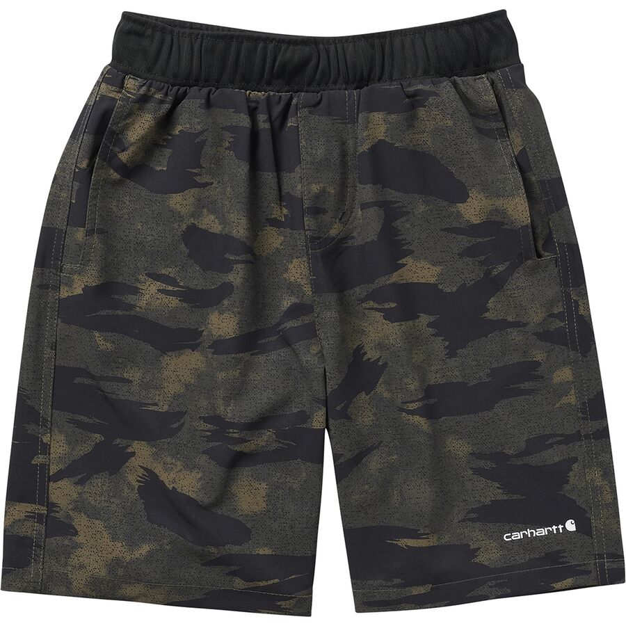 Rugged Flex Loose Fit Ripstop Camo Work Short - Infant Boys'