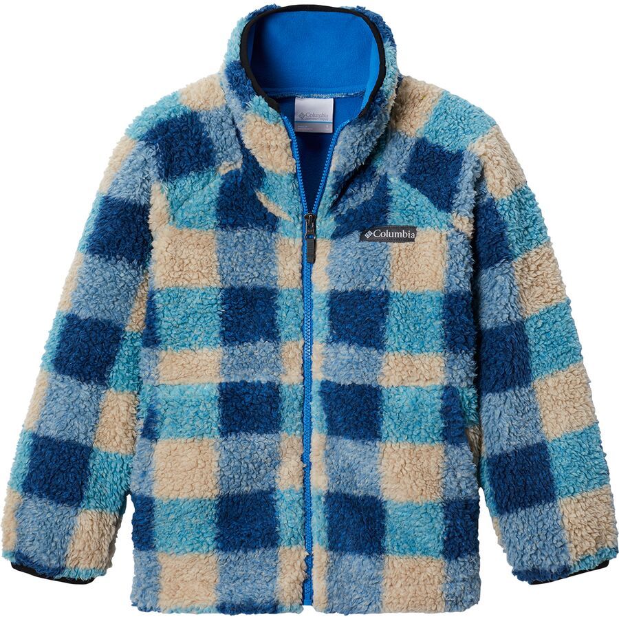 Winter Pass Printed Sherpa Full-Zip Jacket - Boys'
