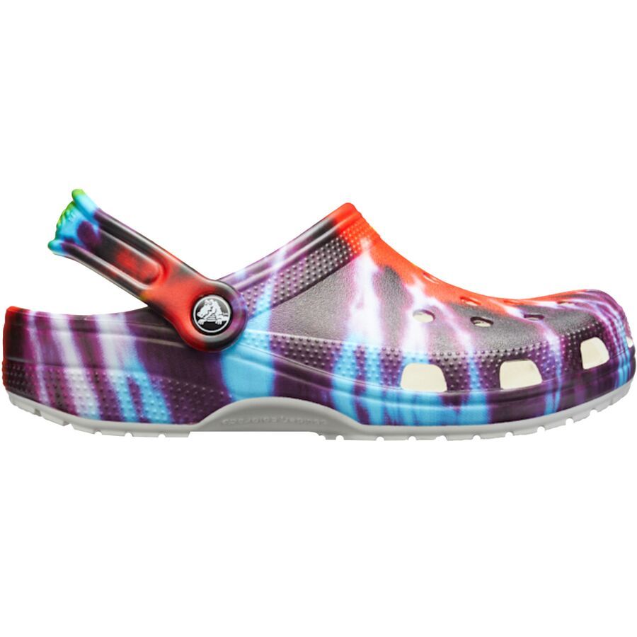 Classic Tie Dye Graphic Clog