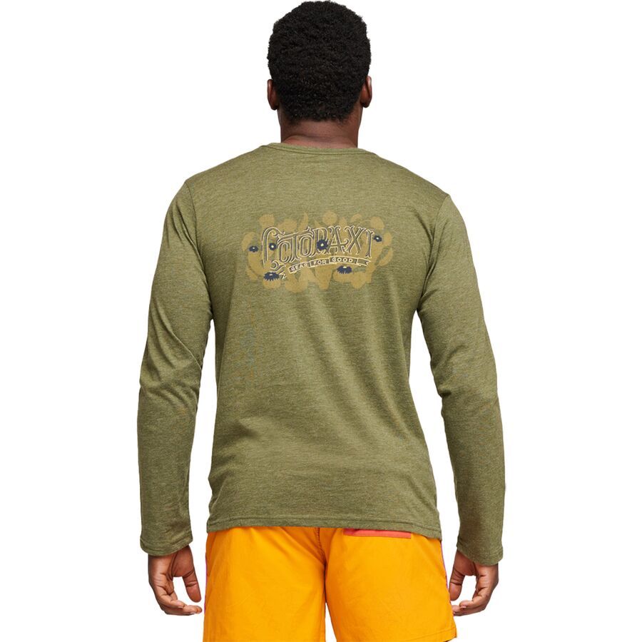 Cactus Life Long-Sleeve Organic T-Shirt - Men's