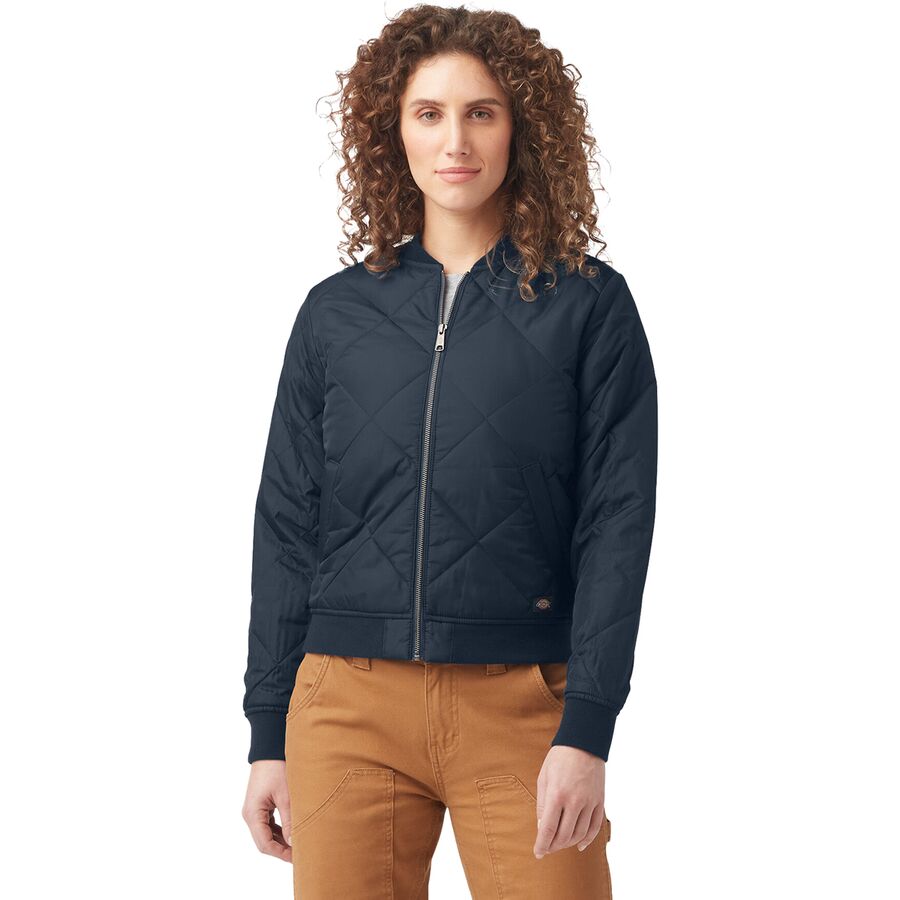 Quilted Bomber Jacket - Women's