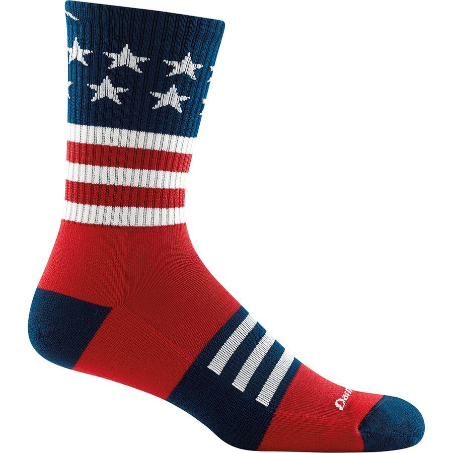Captain Stripe Micro Crew Lightweight Cushion Sock - Men's