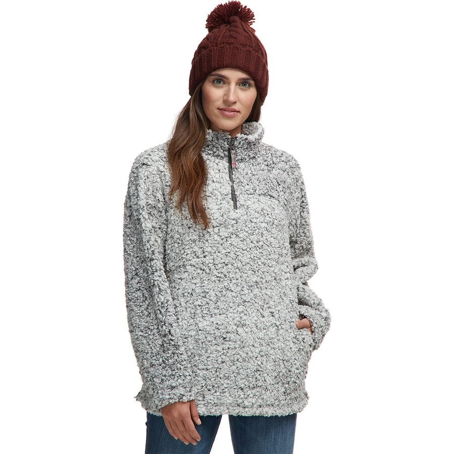Frosty Tipped Pile Stadium Pullover - Women's