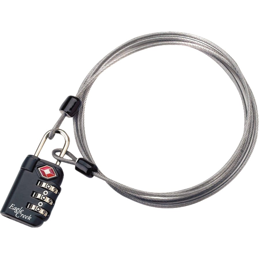 3-Dial TSA Security Lock & Cable
