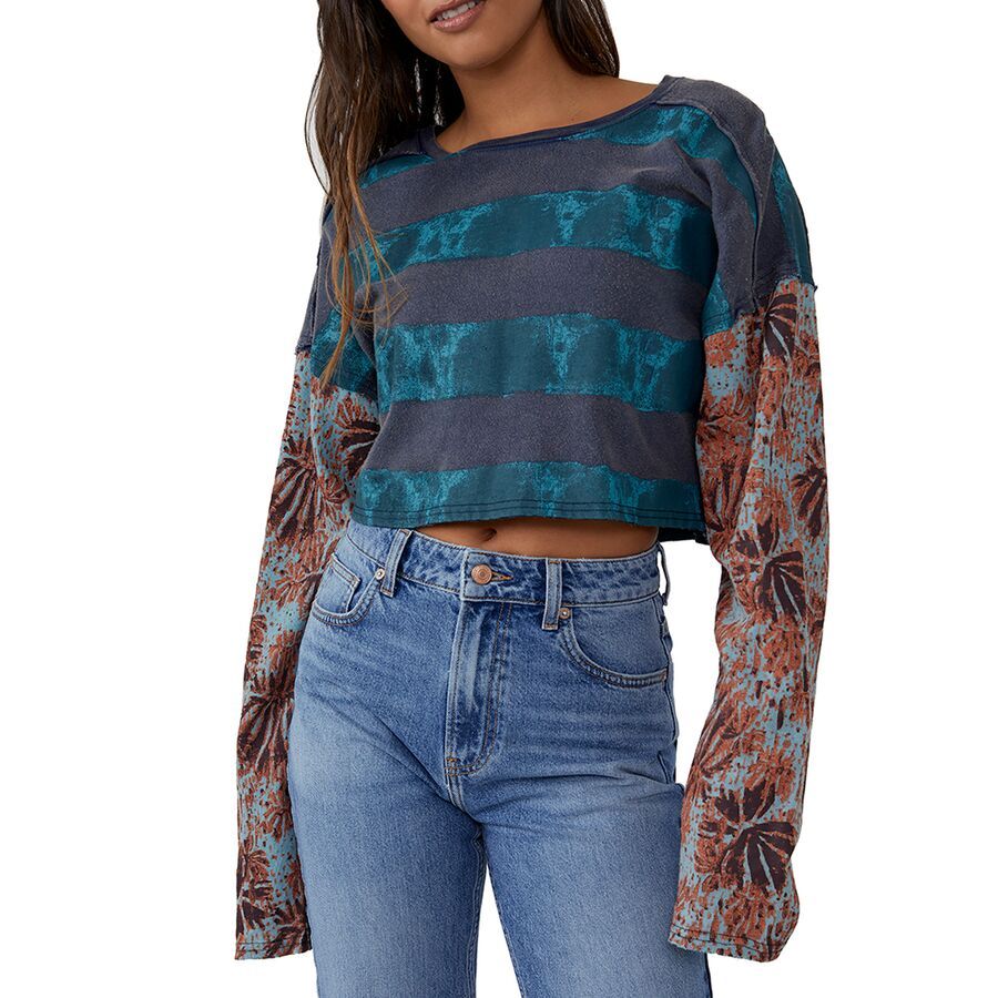 Jamie Long-Sleeve Crop T-Shirt - Women's