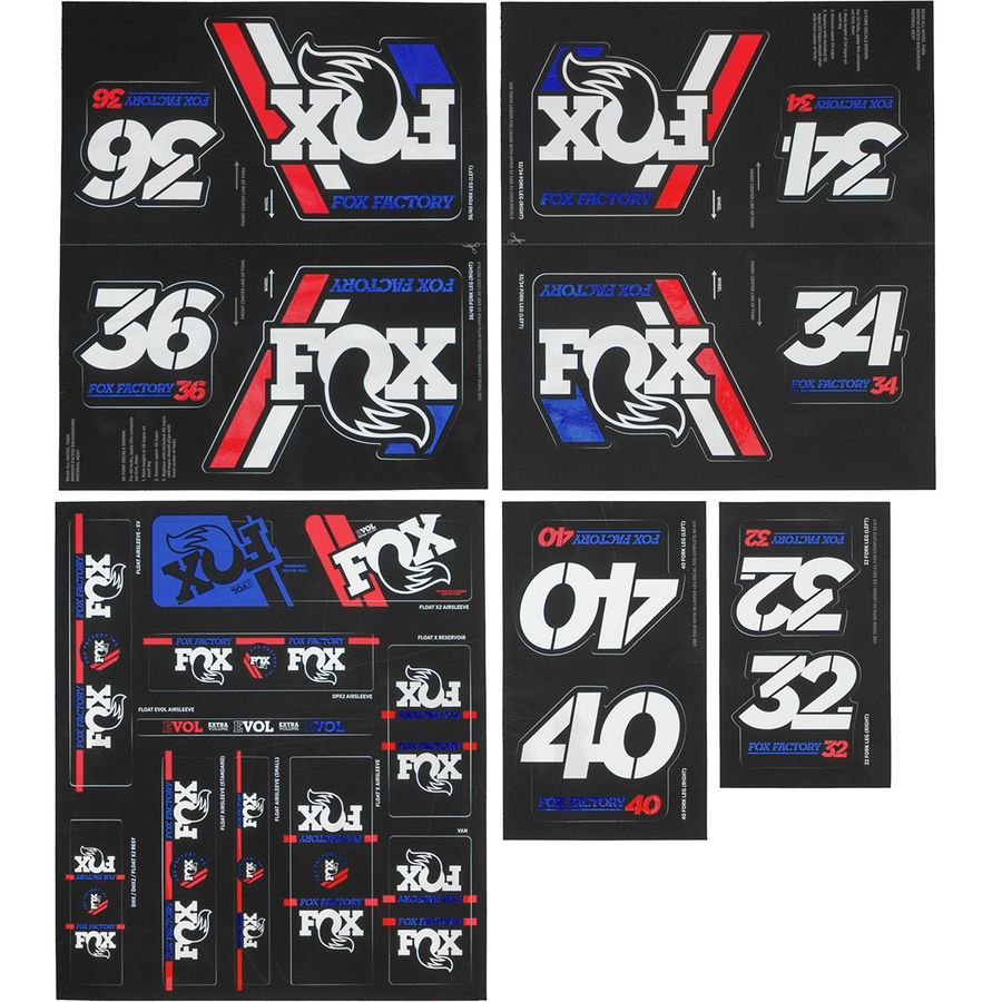 Heritage Fork and Shock Decal Kit