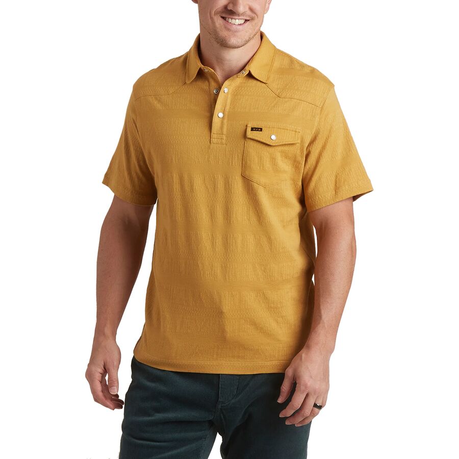 Ranchero Jacquard Polo Shirt - Men's