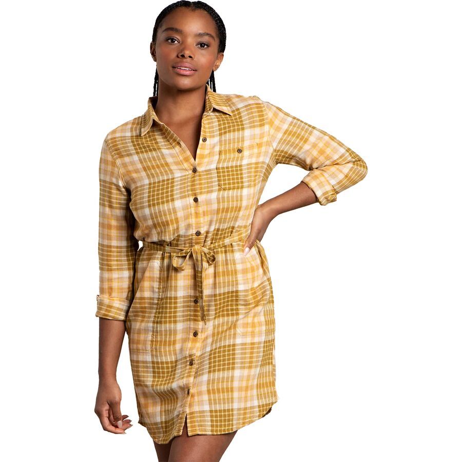 Re-Form Flannel Shirt Dress - Women's