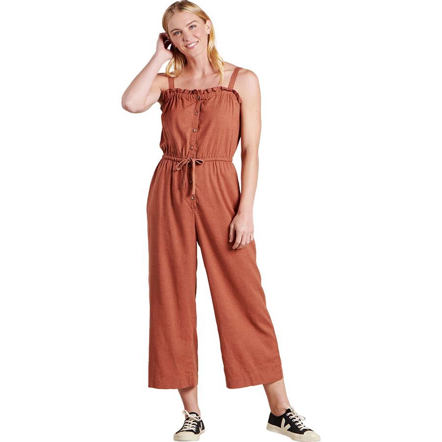 Taj Hemp Strappy Sleeveless Jumpsuit - Women's