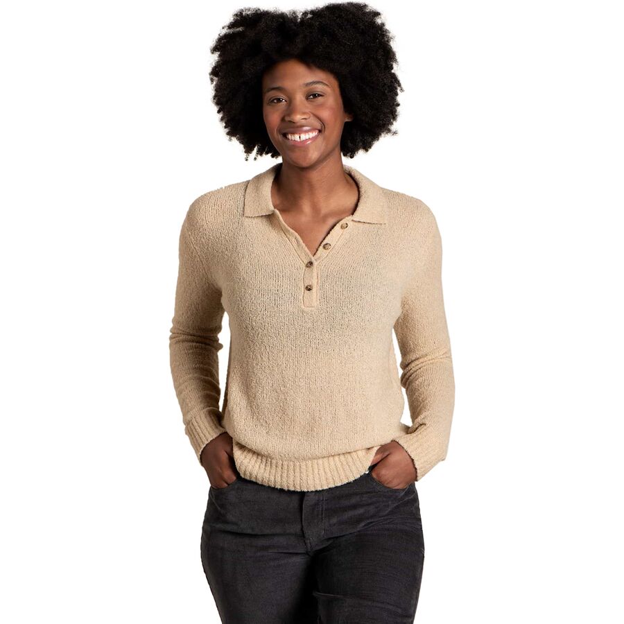 Cotati Collared Long-Sleeve Sweater - Women's