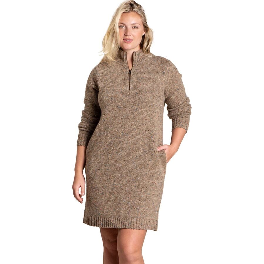 Wilde 1/4-Zip Sweater Dress - Women's