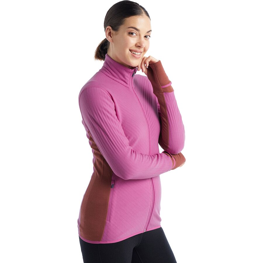 RealFleece Merino Descender Long-Sleeve Zip Jacket - Women's