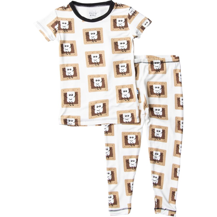 Print Short-Sleeve Pajama Set - Infants'