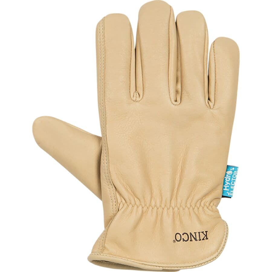 Lined Water-Resistant Premium Grain Cowhide Driver Glove