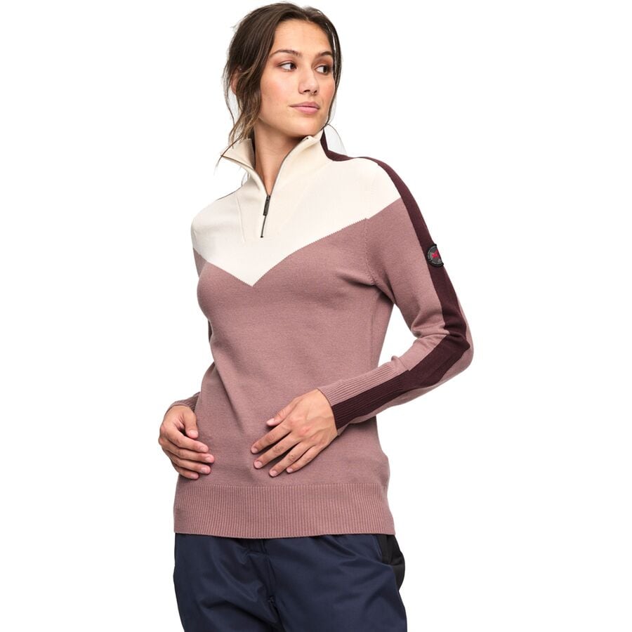 Voss Knit Half-Zip Sweater - Women's
