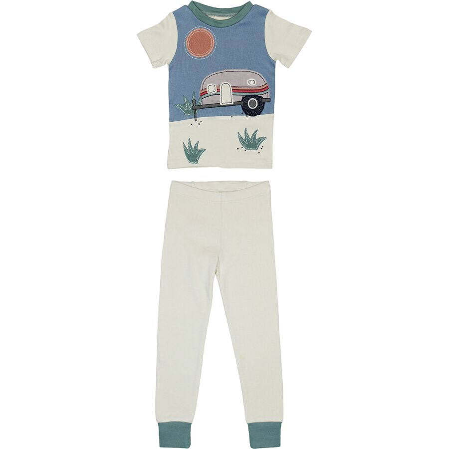 Applique Short Sleeve PJ Set - Toddlers Boys'