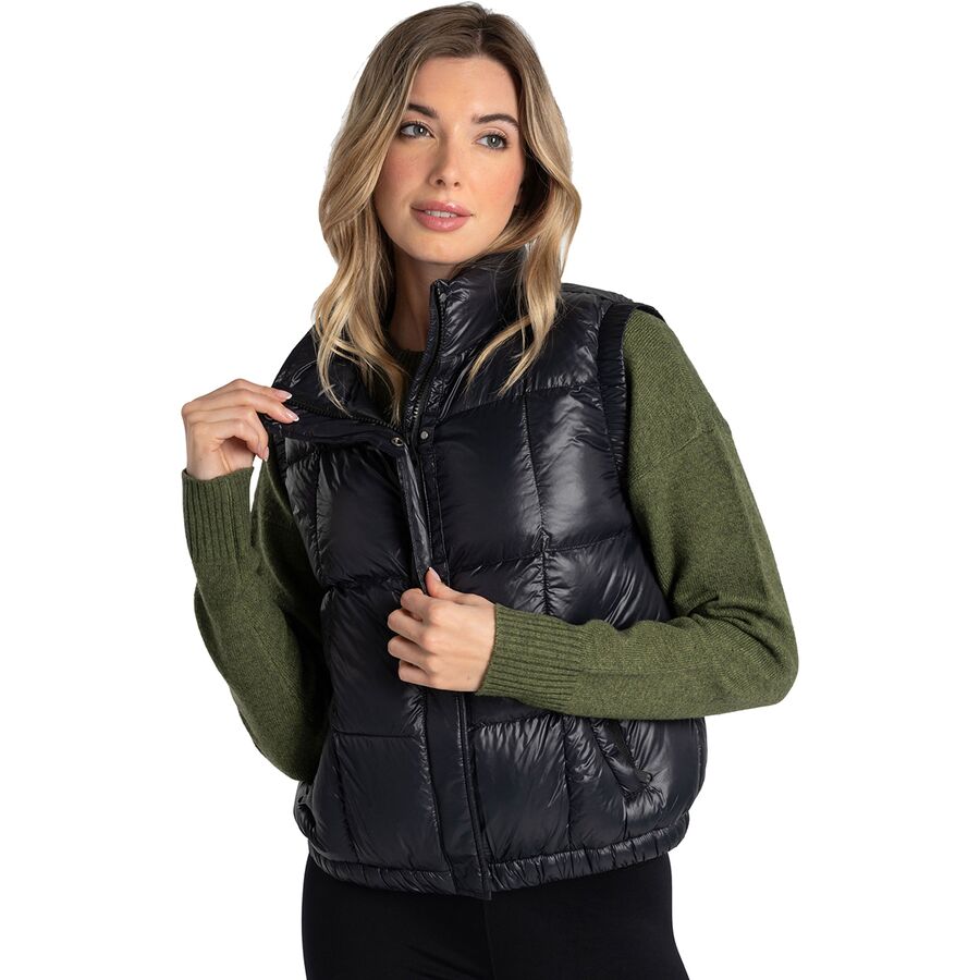 Rose Synth Down Vest - Women's
