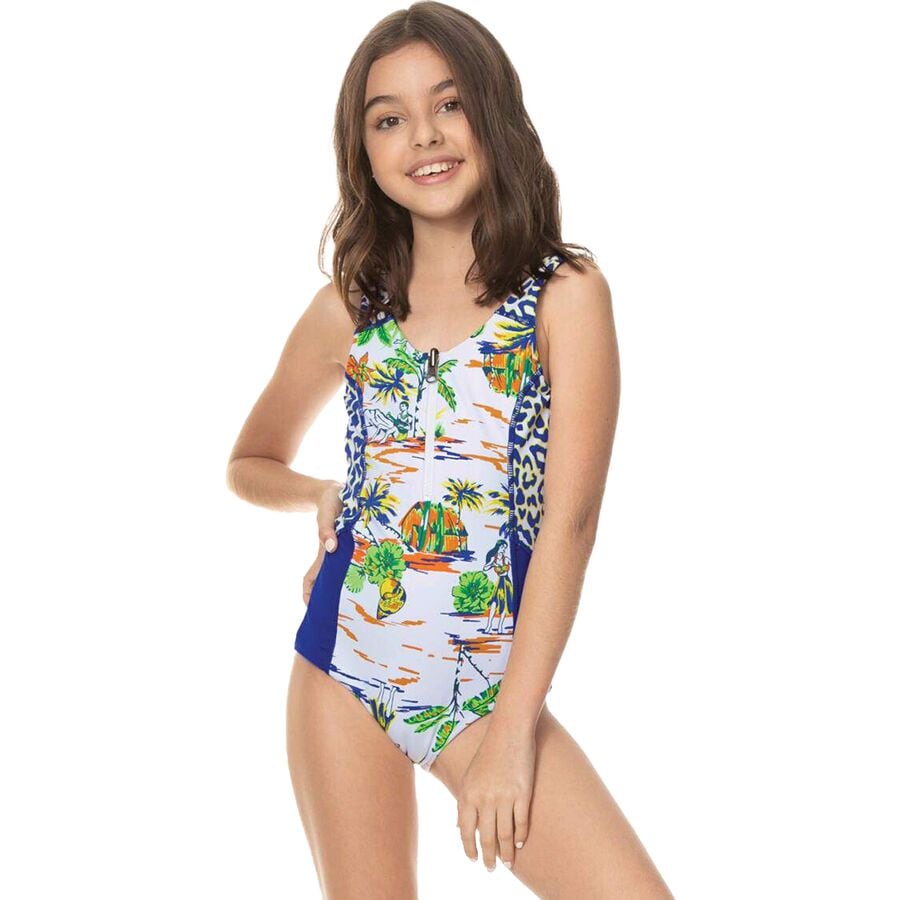 Pooltastic Terra One-Piece Swimsuit - Toddler Girls'