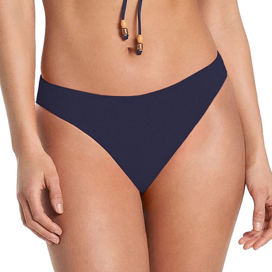 Indigo Blue Sublimity Classic High Bikini Bottom - Women's