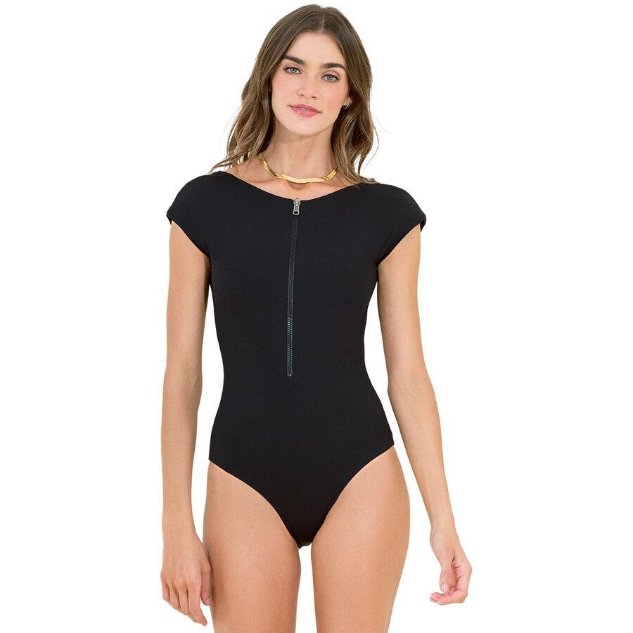 Jade Black Giselle One-Piece Swimsuit - Women's
