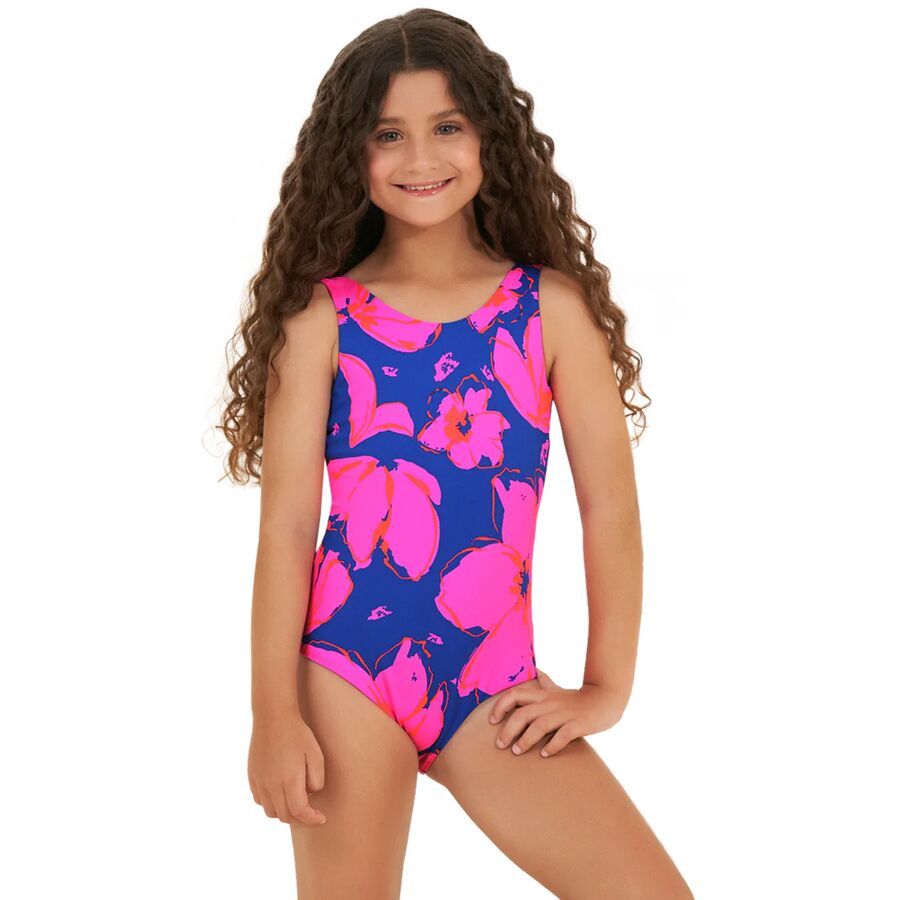 Sky Garden One-Piece Swimsuit - Girls'