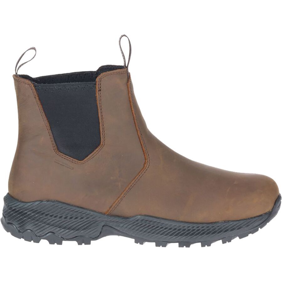 merrell men's forestbound chelsea waterproof boot