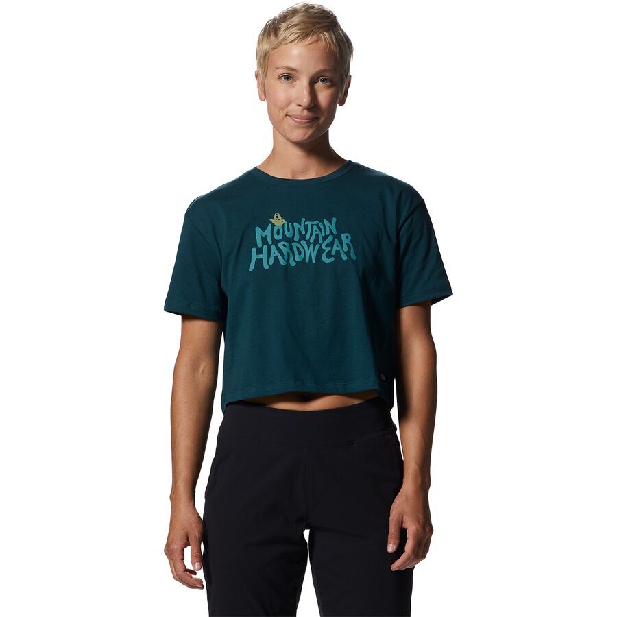 Logo Crop Short-Sleeve Top - Women's